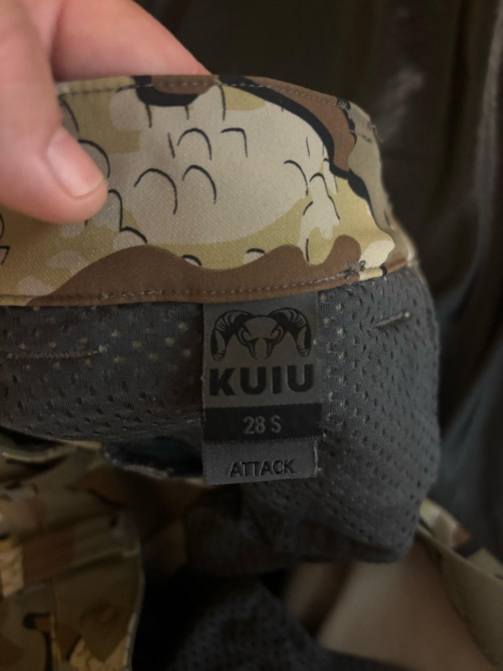 KUIU Men's Valo Attack Pants - Tan, Brown, Green - Picture 3 of 4